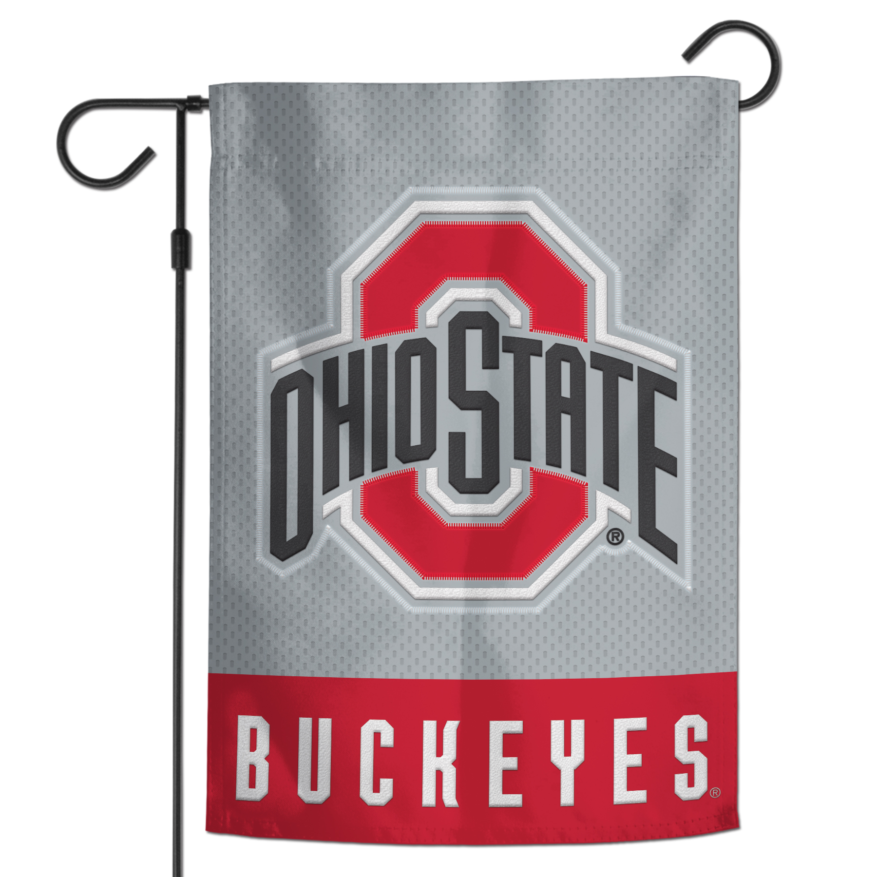 WinCraft Ohio State Buckeyes 12" x 18" Applique Garden Flag