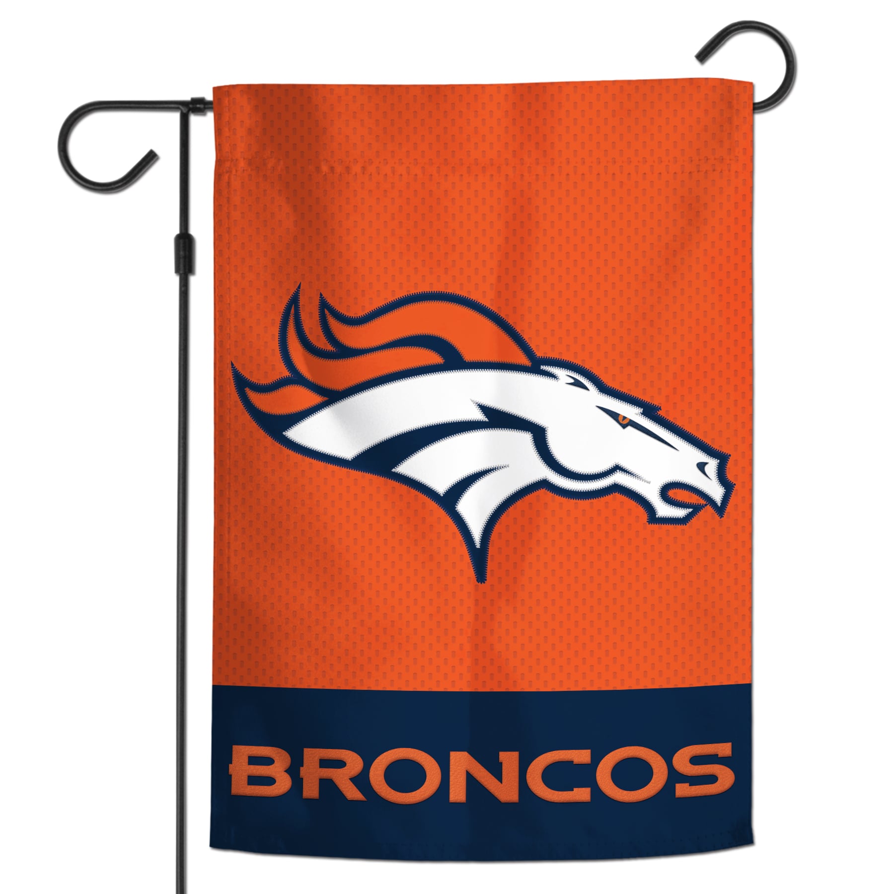 WinCraft Denver Broncos 12″ x 18″ Applique Garden Flag WinCraft Denver Broncos 12″ x 18″ Applique Garden Flag