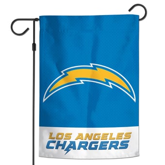 WinCraft Los Angeles Chargers 12" x 18" Applique Garden Flag