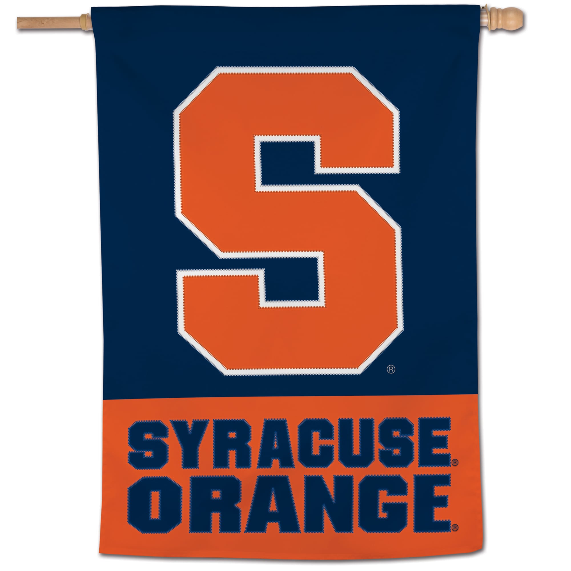 WinCraft Syracuse Orange 28" x 40" Applique Vertical Banner
