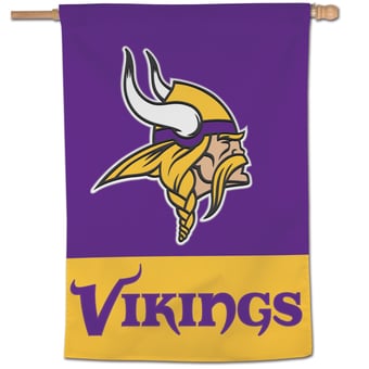 WinCraft Minnesota Vikings 28" x 40" Applique Vertical Banner