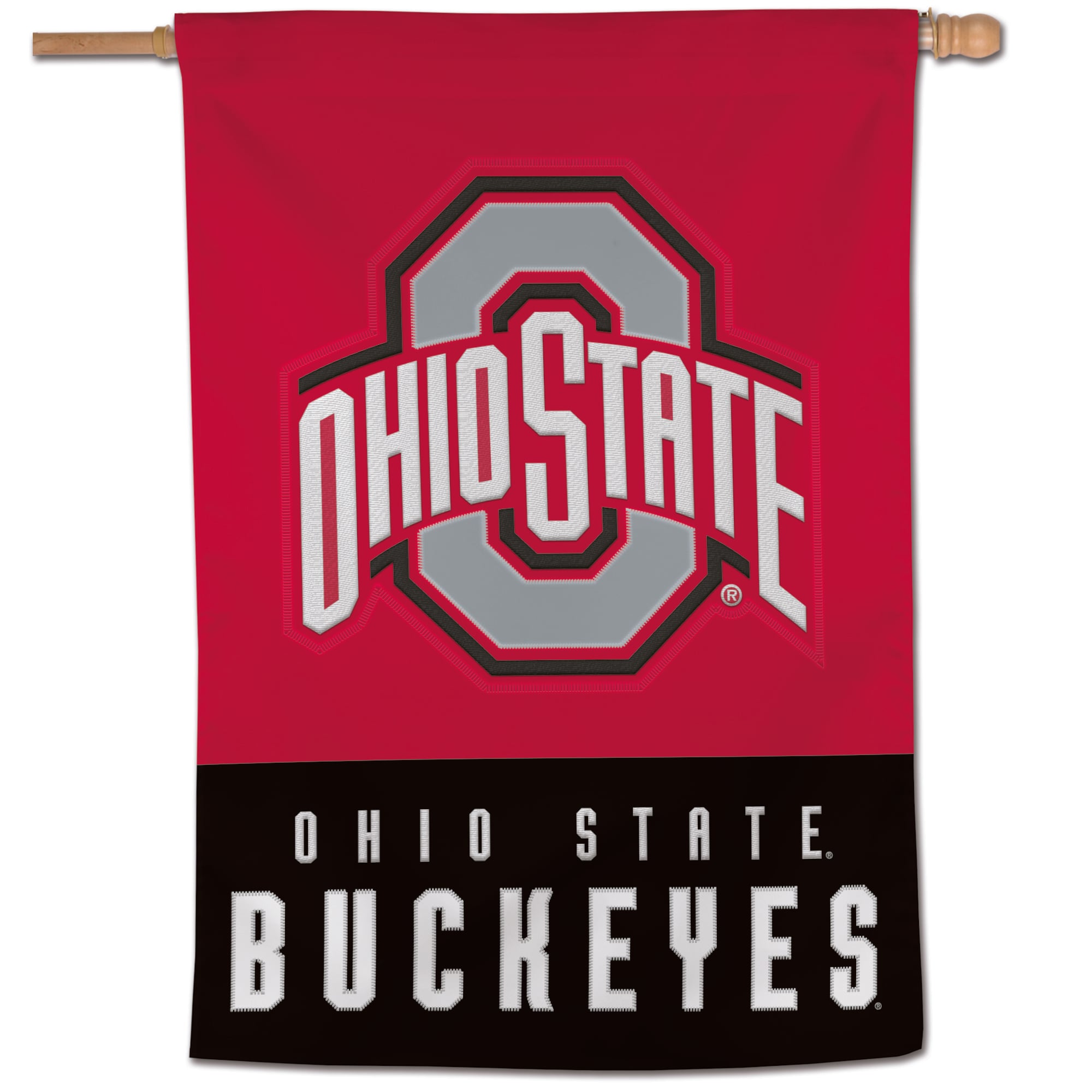 WinCraft Ohio State Buckeyes 28" x 40" Applique Vertical Banner