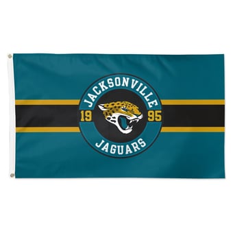 WinCraft Jacksonville Jaguars 3' x 5' Applique Flag