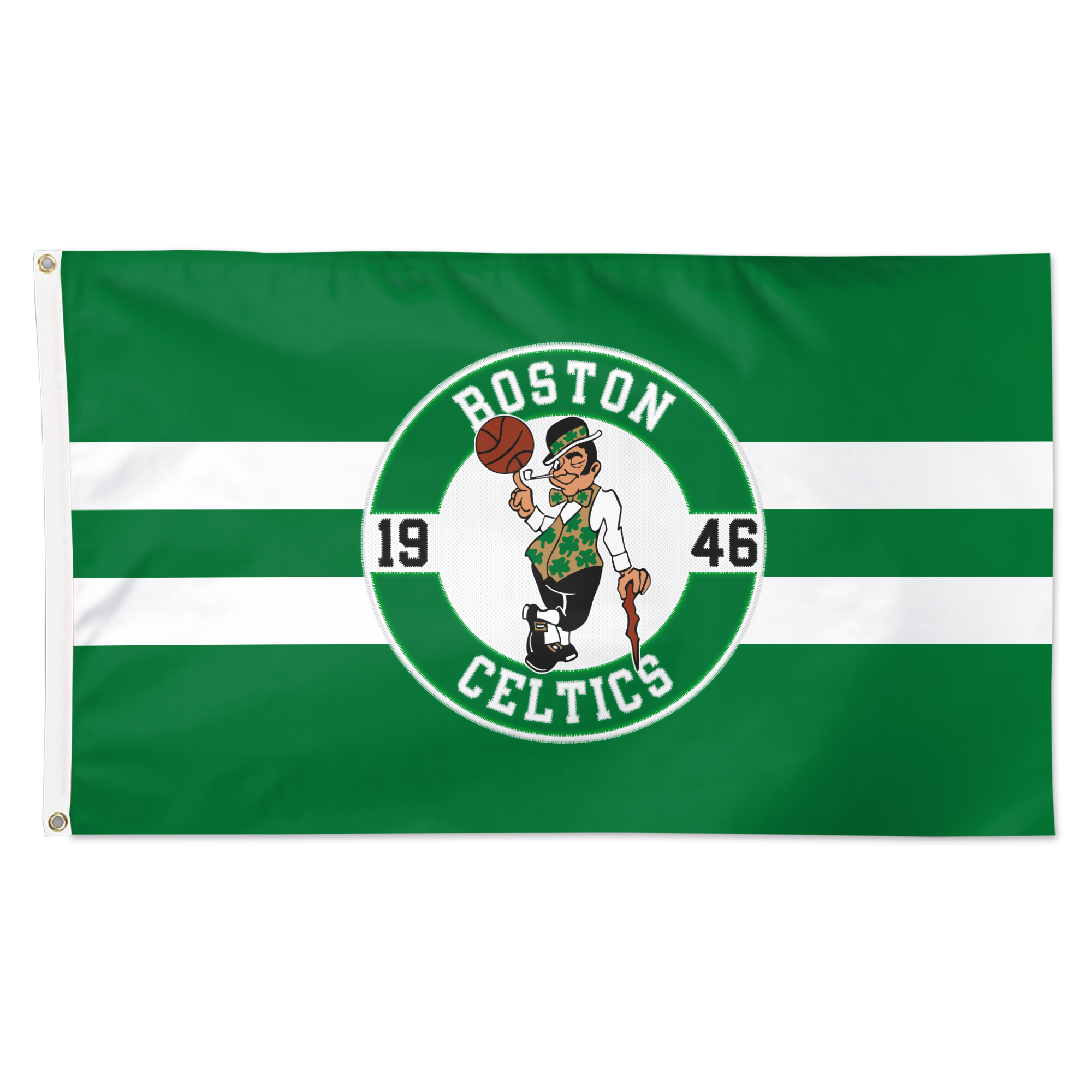 WinCraft Boston Celtics 3' x 5' Applique Flag