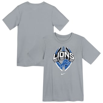 Preschool Nike Gray Detroit Lions Icon Legend Dri-FIT T-Shirt