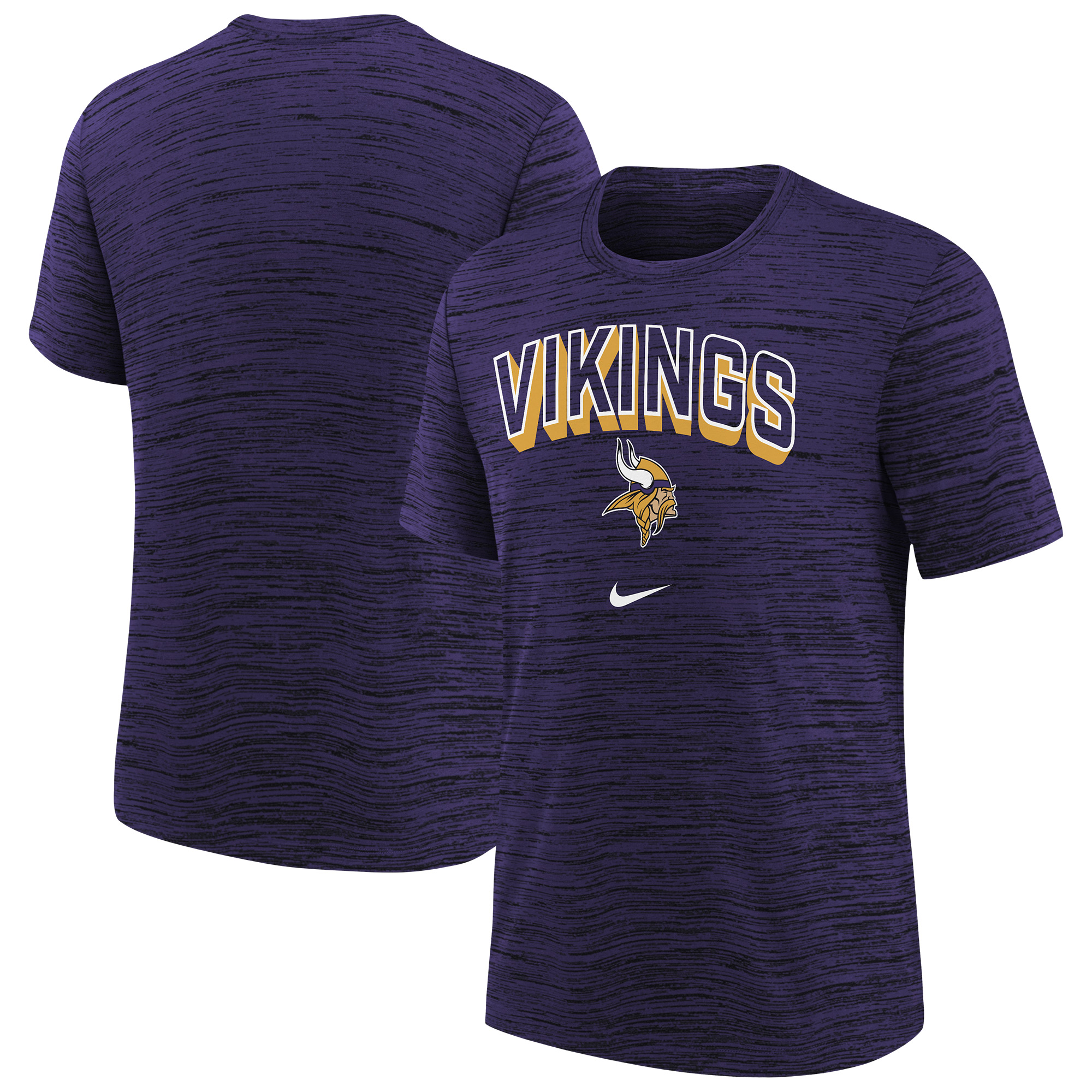 Youth Nike  Purple Minnesota Vikings Sideline Velocity Performance T-Shirt