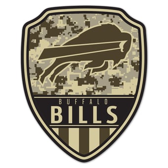 WinCraft Buffalo Bills 11" x 14" Standard Issue Digital Camouflage Pattern Wood Sign
