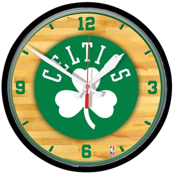 WinCraft Boston Celtics 12.75" Round Wall Clock
