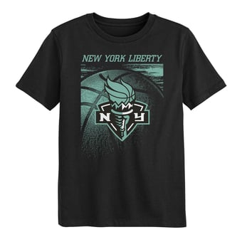 Preschool  Black New York Liberty Big Ball T-Shirt