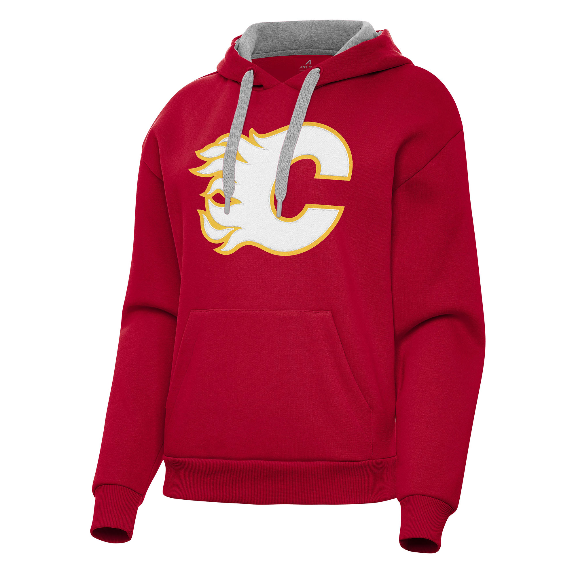 Women’s Antigua Red Calgary Flames Victory Pullover Hoodie Women’s Antigua Red Calgary Flames Victory Pullover Hoodie