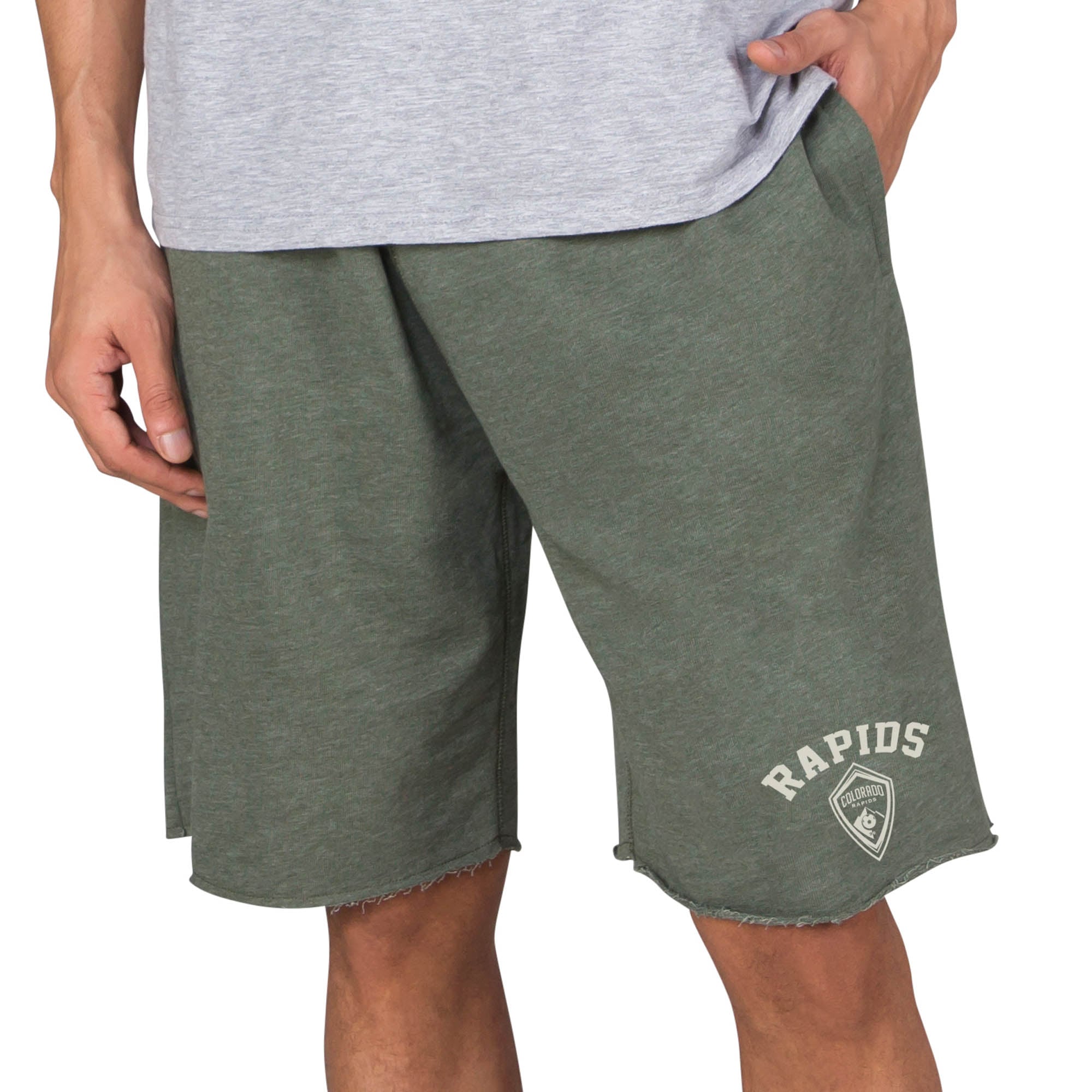 Men's Concepts Sport Green Colorado Rapids Mainstream Tri-Blend Terry Shorts
