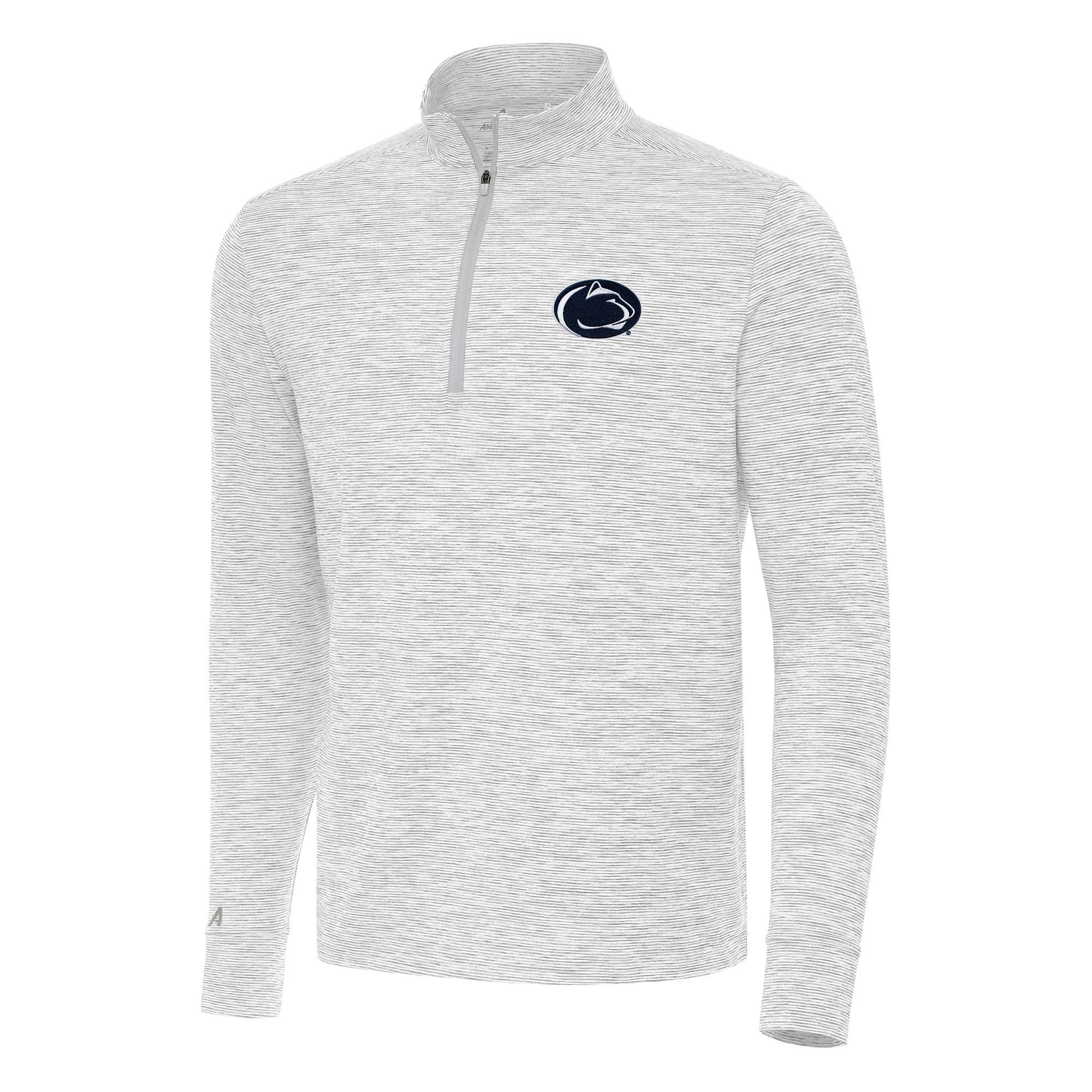 Men’s Antigua Gray Penn State Nittany Lions Cause Quarter-Zip Top