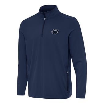 Men's Antigua Navy Penn State Nittany Lions Perilous Quarter-Zip Sweatshirt