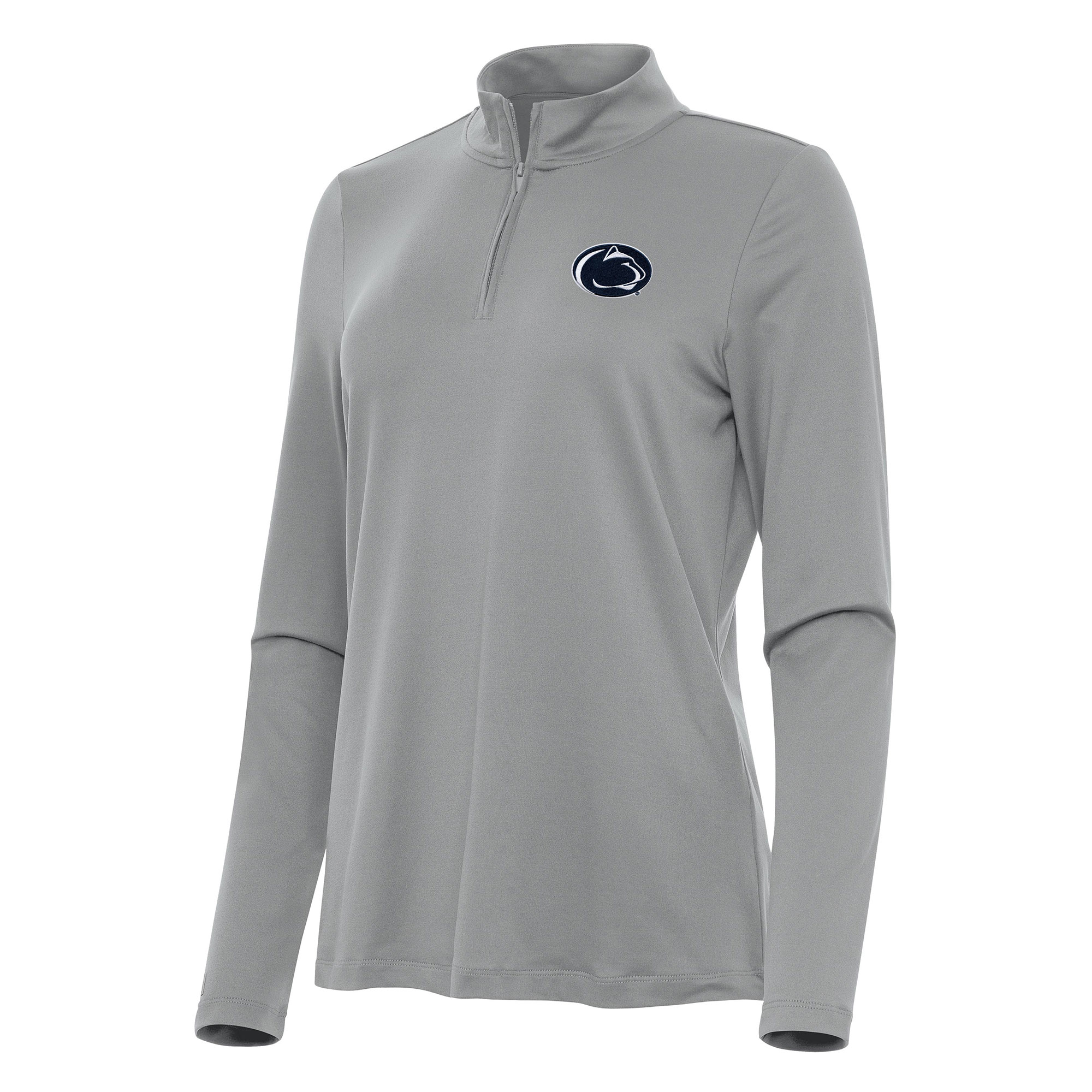 Women’s Antigua Gray Penn State Nittany Lions Reprocess Quarter-Zip Top Women’s Antigua Gray Penn State Nittany Lions Reprocess Quarter-Zip Top
