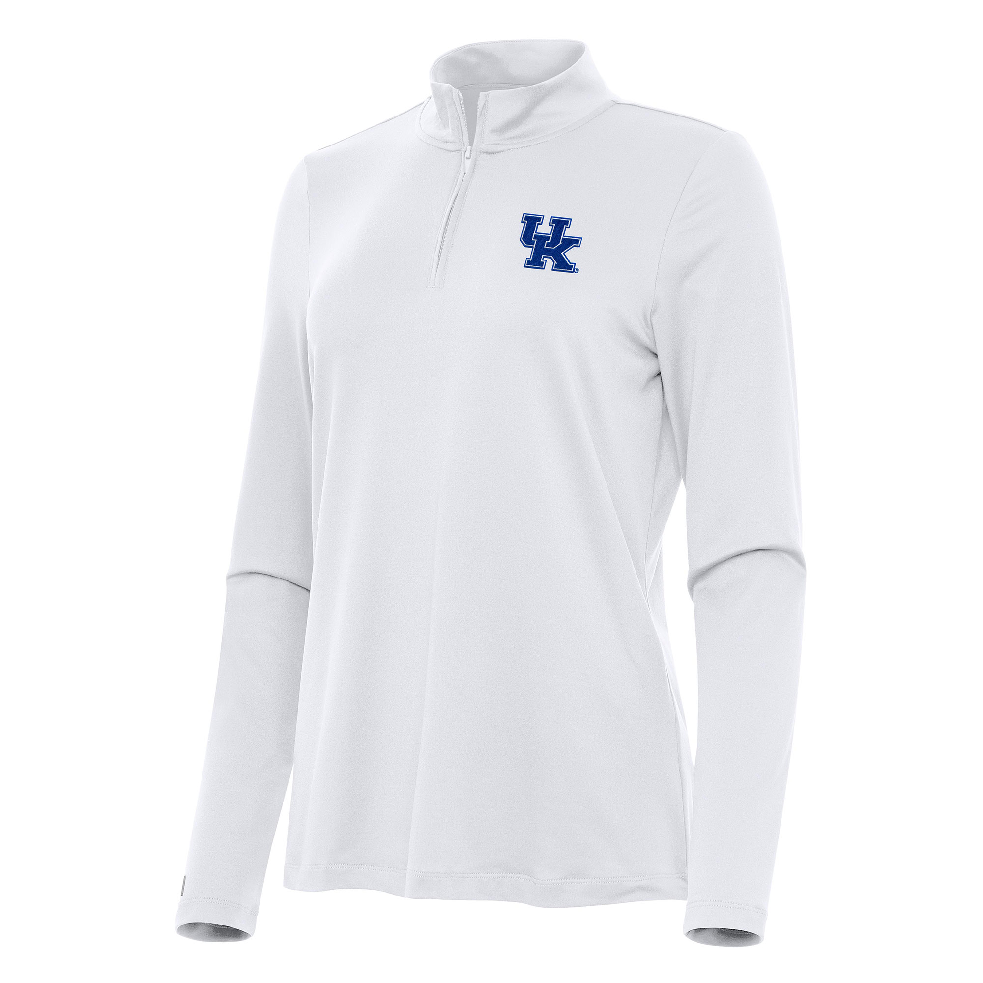 Women’s Antigua White Kentucky Wildcats Reprocess Quarter-Zip Top Women’s Antigua White Kentucky Wildcats Reprocess Quarter-Zip Top