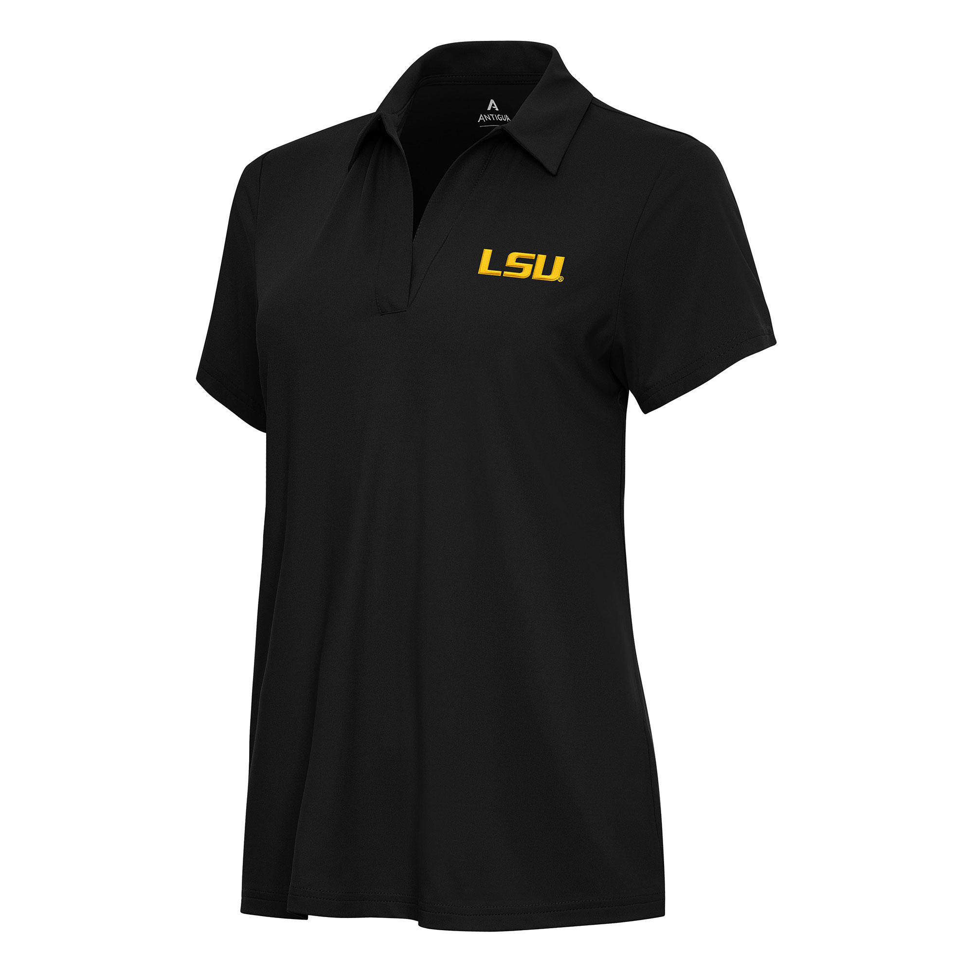 Women’s Antigua Black LSU Tigers Era Polo Women’s Antigua Black LSU Tigers Era Polo