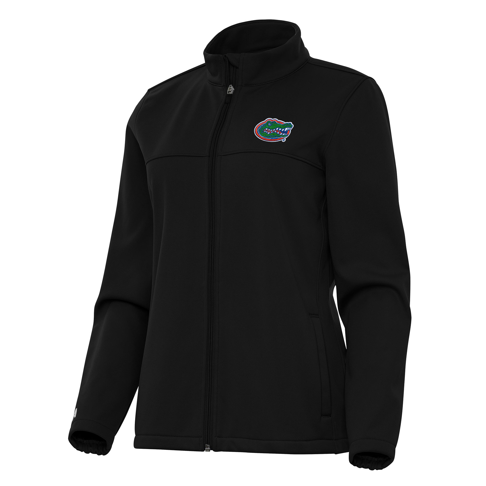 Women’s Antigua Black Florida Gators Links 2 Full-Zip Golf Jacket Women’s Antigua Black Florida Gators Links 2 Full-Zip Golf Jacket