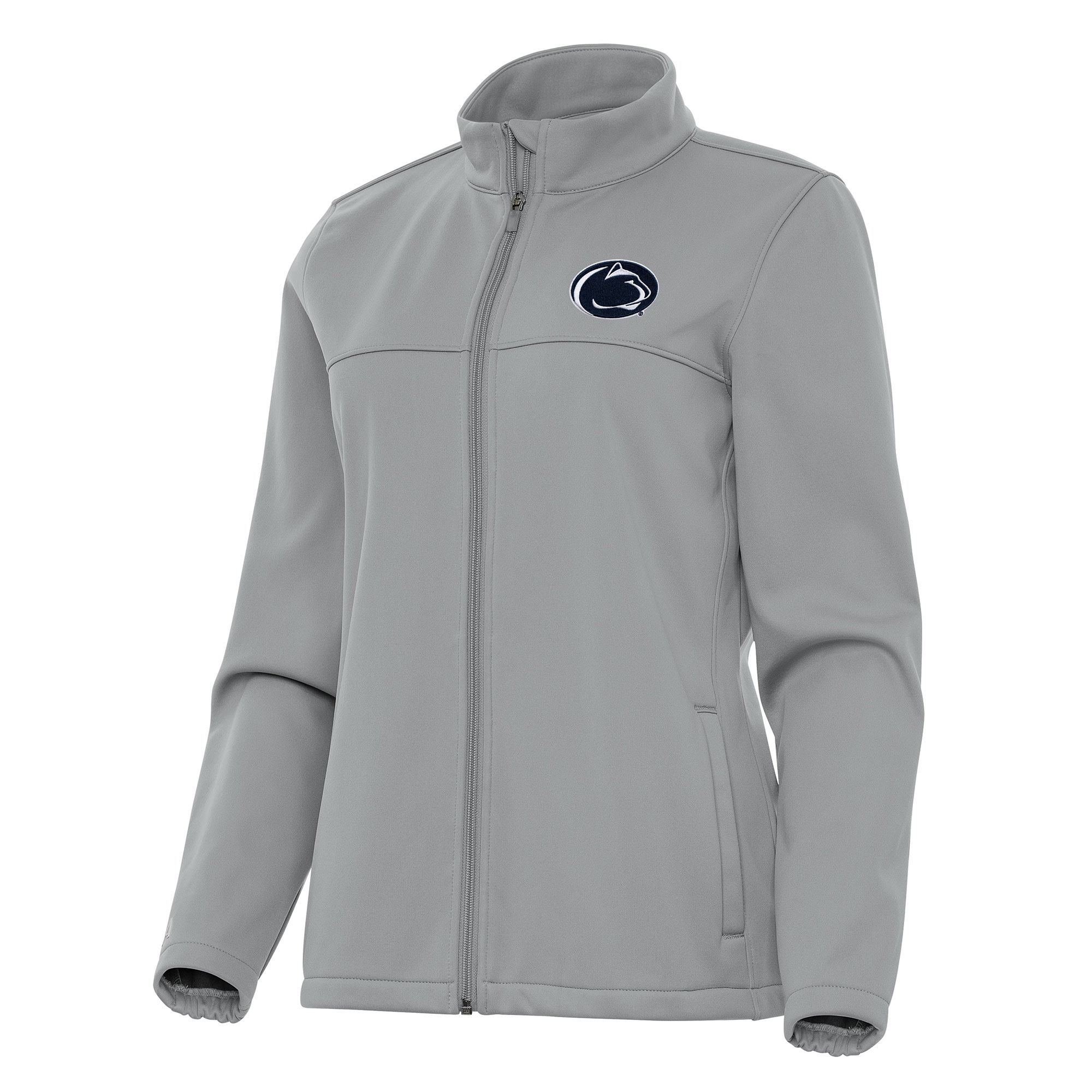 Women’s Antigua Gray Penn State Nittany Lions Links 2 Full-Zip Golf Jacket Women’s Antigua Gray Penn State Nittany Lions Links 2 Full-Zip Golf Jacket