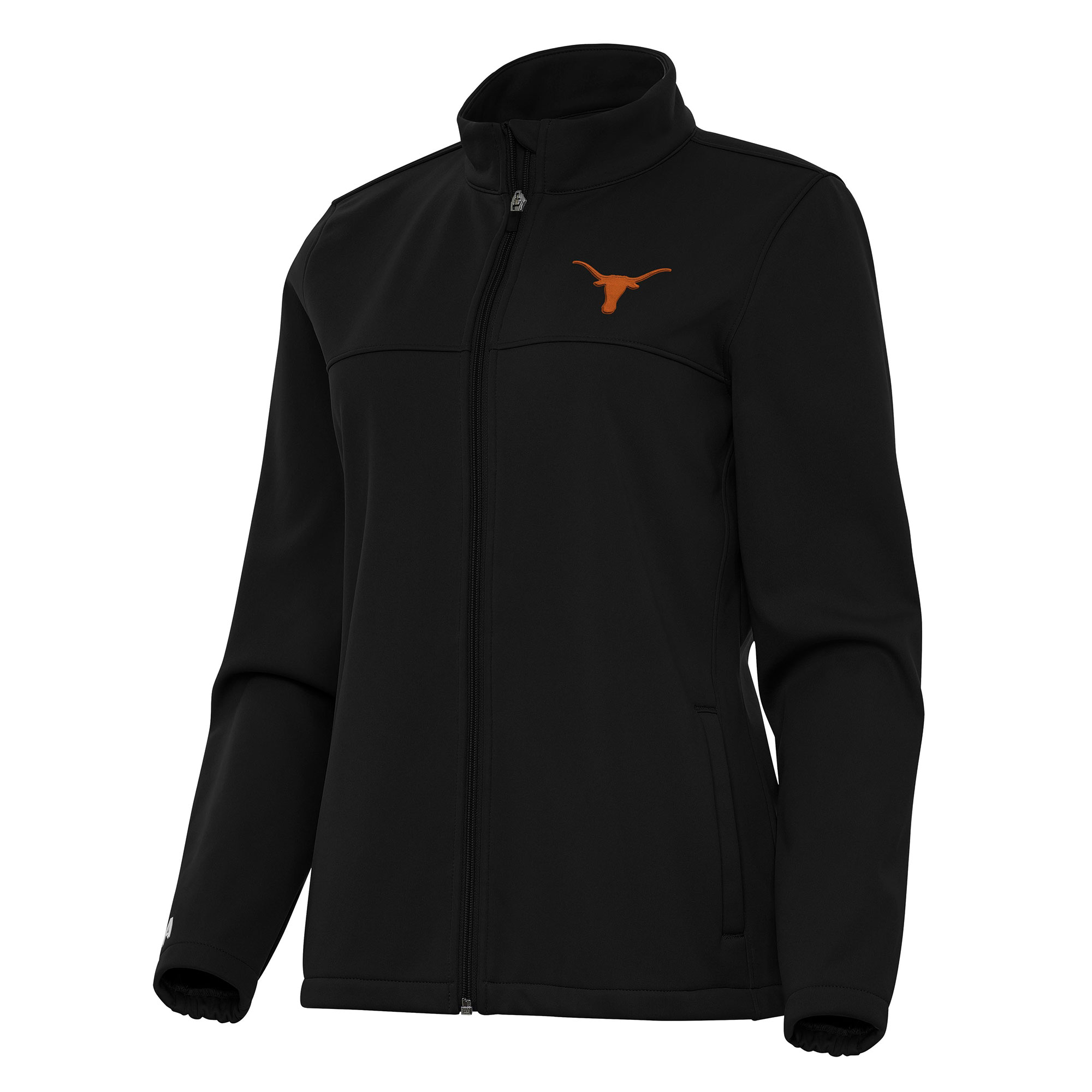 Women’s Antigua Black Texas Longhorns Links 2 Full-Zip Golf Jacket Women’s Antigua Black Texas Longhorns Links 2 Full-Zip Golf Jacket