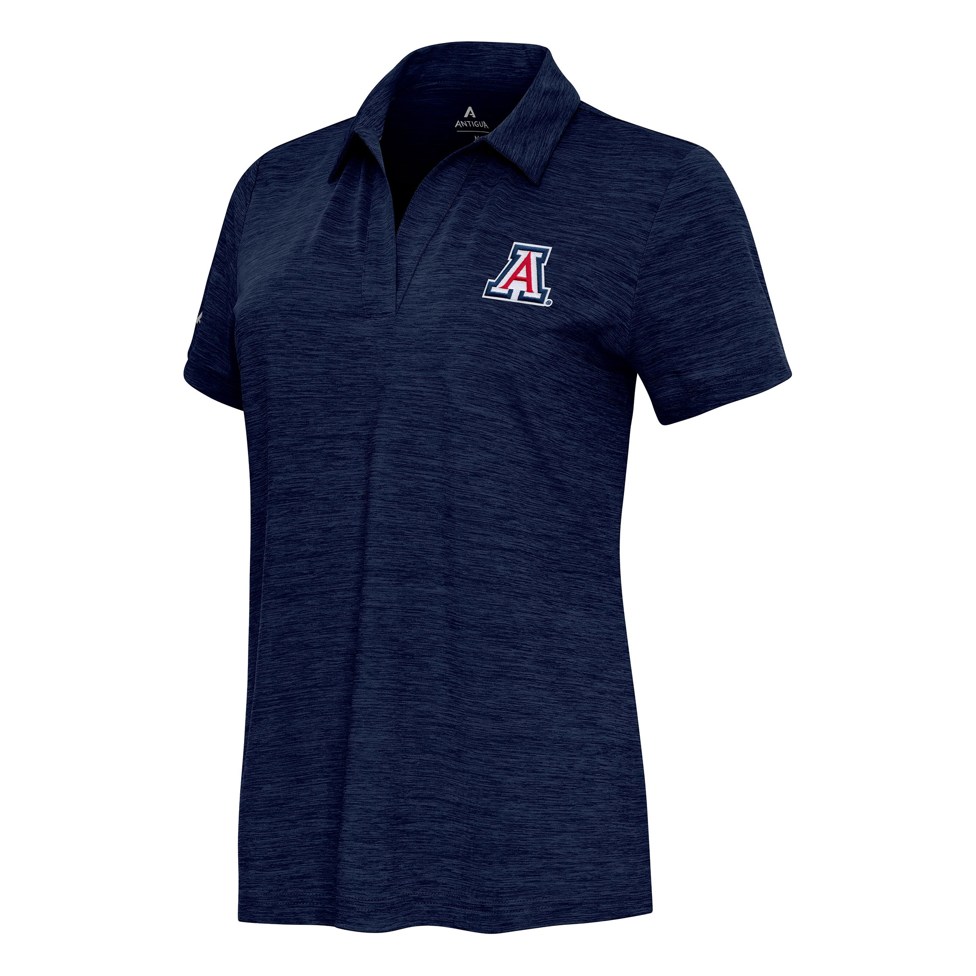 Women’s Antigua Heather Navy Arizona Wildcats Layout V-Neck Polo Women’s Antigua Heather Navy Arizona Wildcats Layout V-Neck Polo