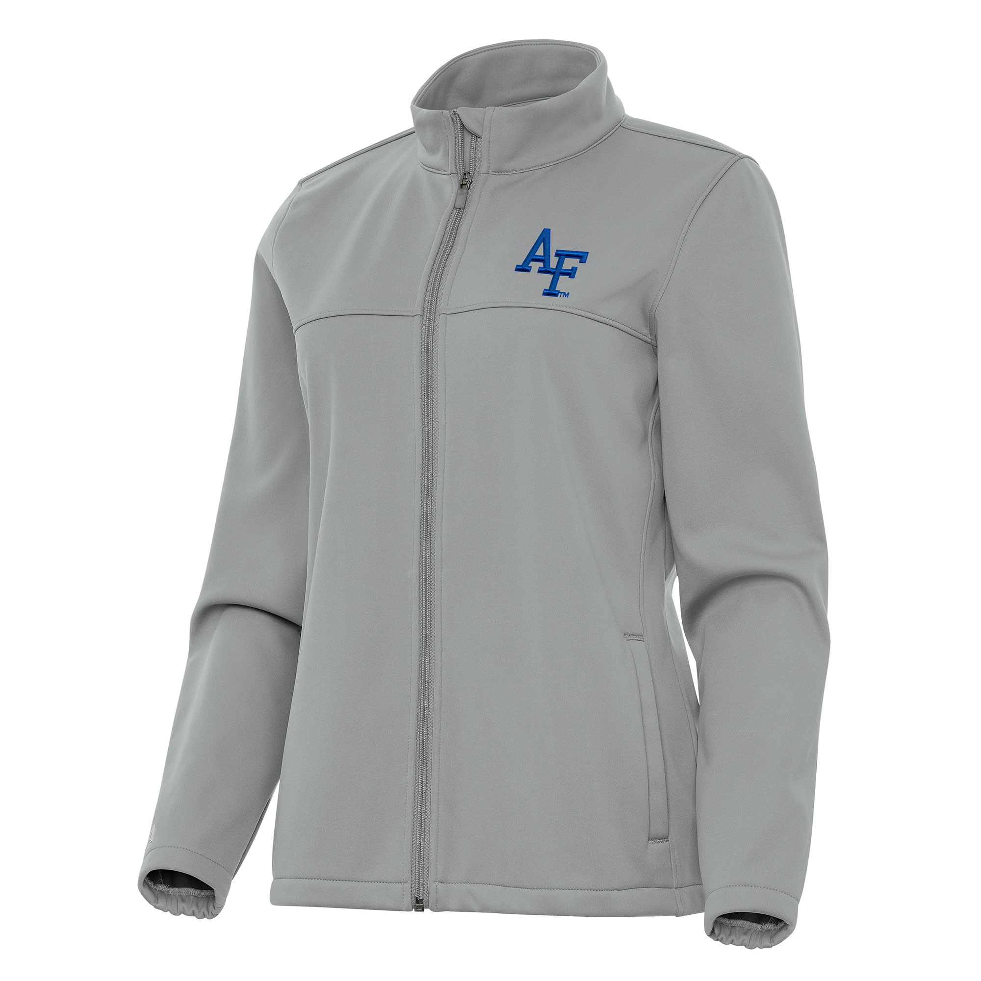 Women’s Antigua Gray Air Force Falcons Links 2 Golf Full-Zip Jacket Women’s Antigua Gray Air Force Falcons Links 2 Golf Full-Zip Jacket