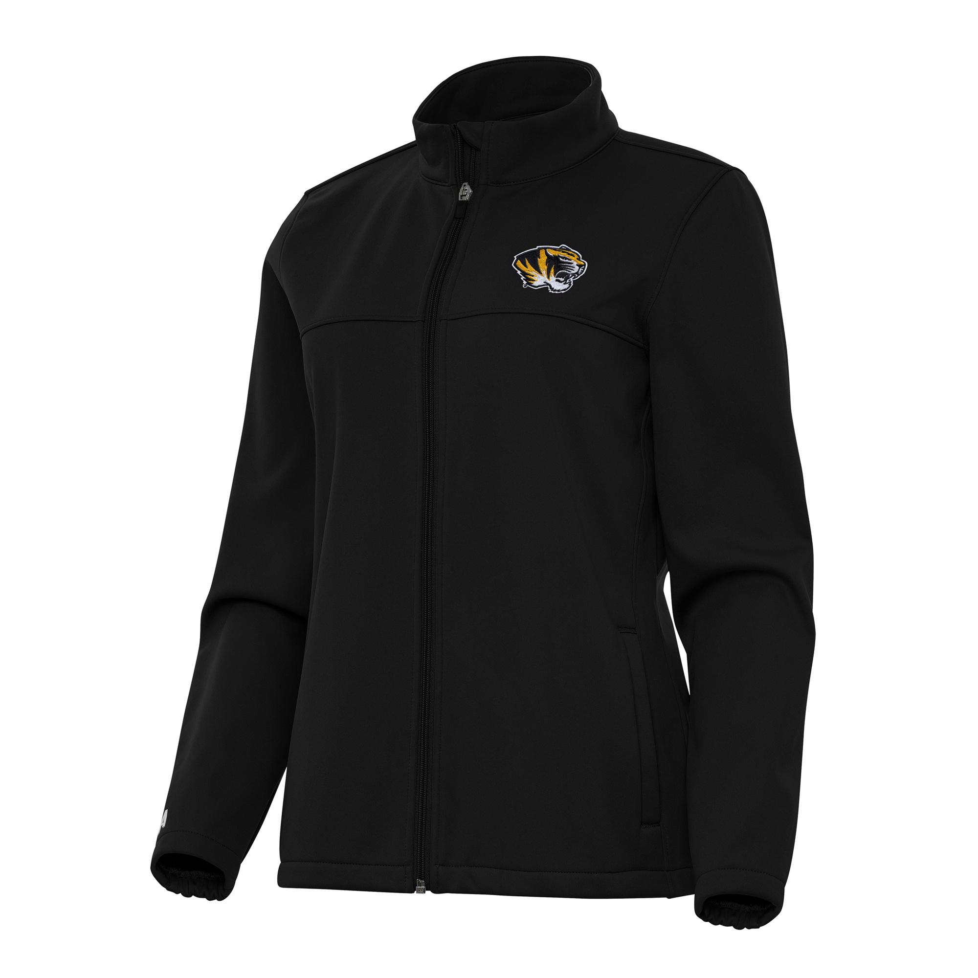 Women’s Antigua Black Missouri Tigers Links 2 Golf Full-Zip Jacket Women’s Antigua Black Missouri Tigers Links 2 Golf Full-Zip Jacket