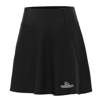 Women's Antigua Black Gonzaga Bulldogs Chip Skort