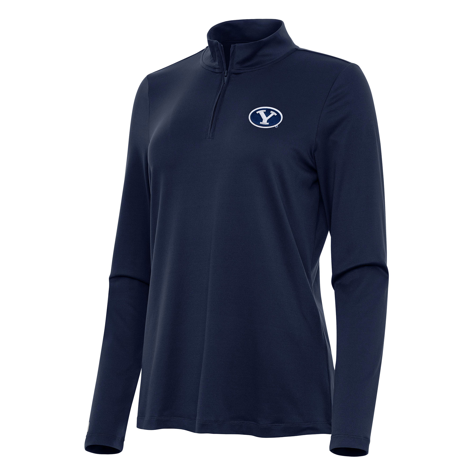 Women's Antigua Navy BYU Cougars Reprocess Quarter-Zip Top