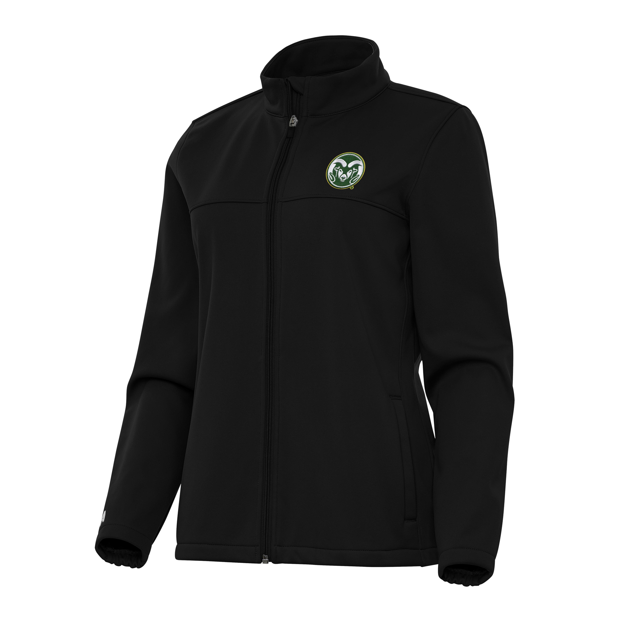 Women’s Antigua Black Colorado State Rams Links 2 Full-Zip Golf Jacket Women’s Antigua Black Colorado State Rams Links 2 Full-Zip Golf Jacket
