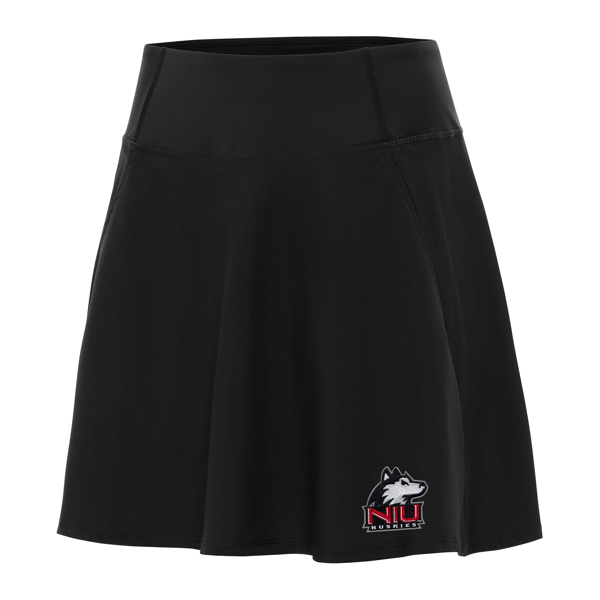 Women's Antigua Black Northern Illinois Huskies Chip Skort
