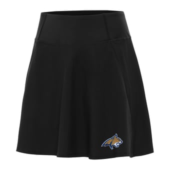 Women's Antigua Black Montana State Bobcats Chip Skort