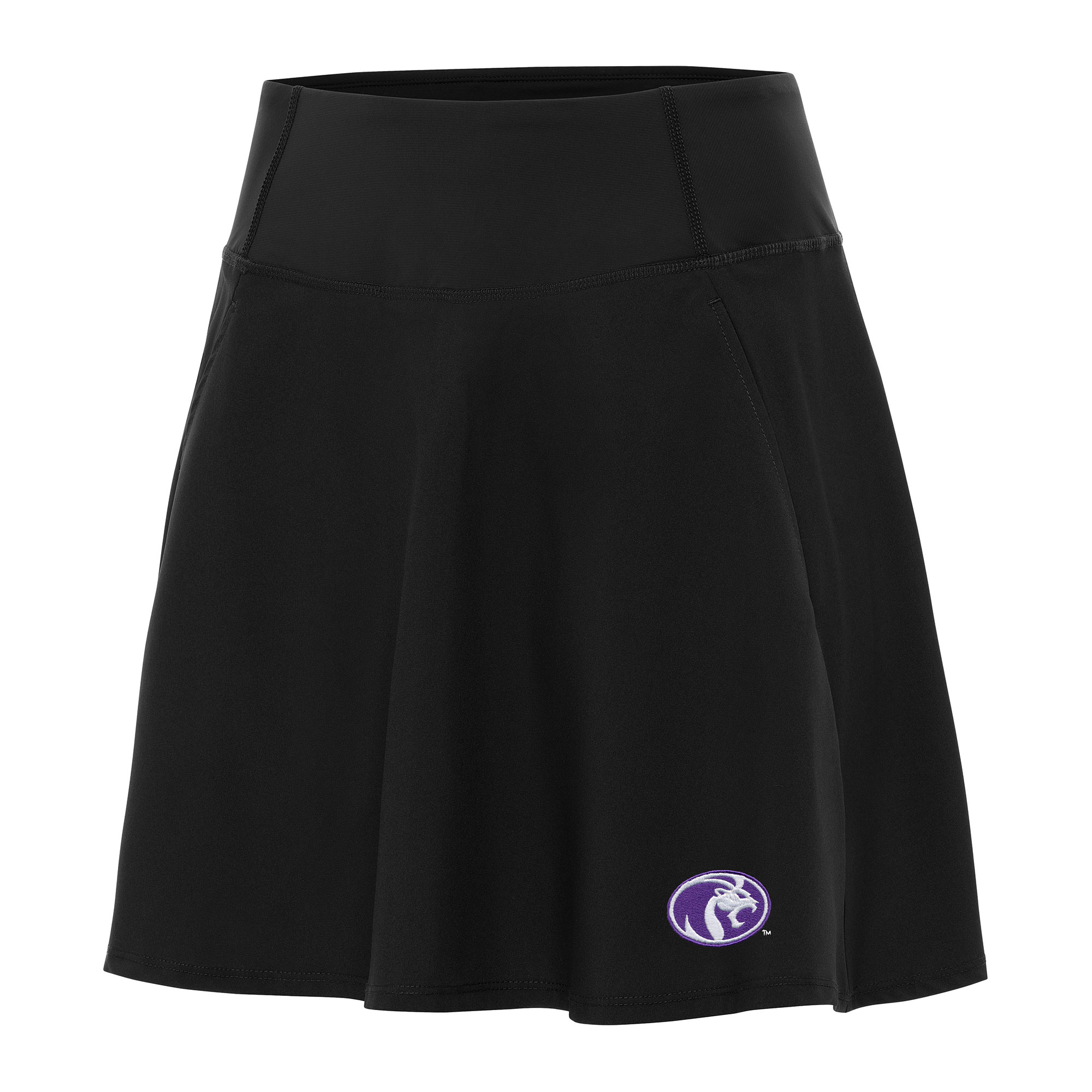 Women's Antigua Black North Alabama Lions Chip Skort