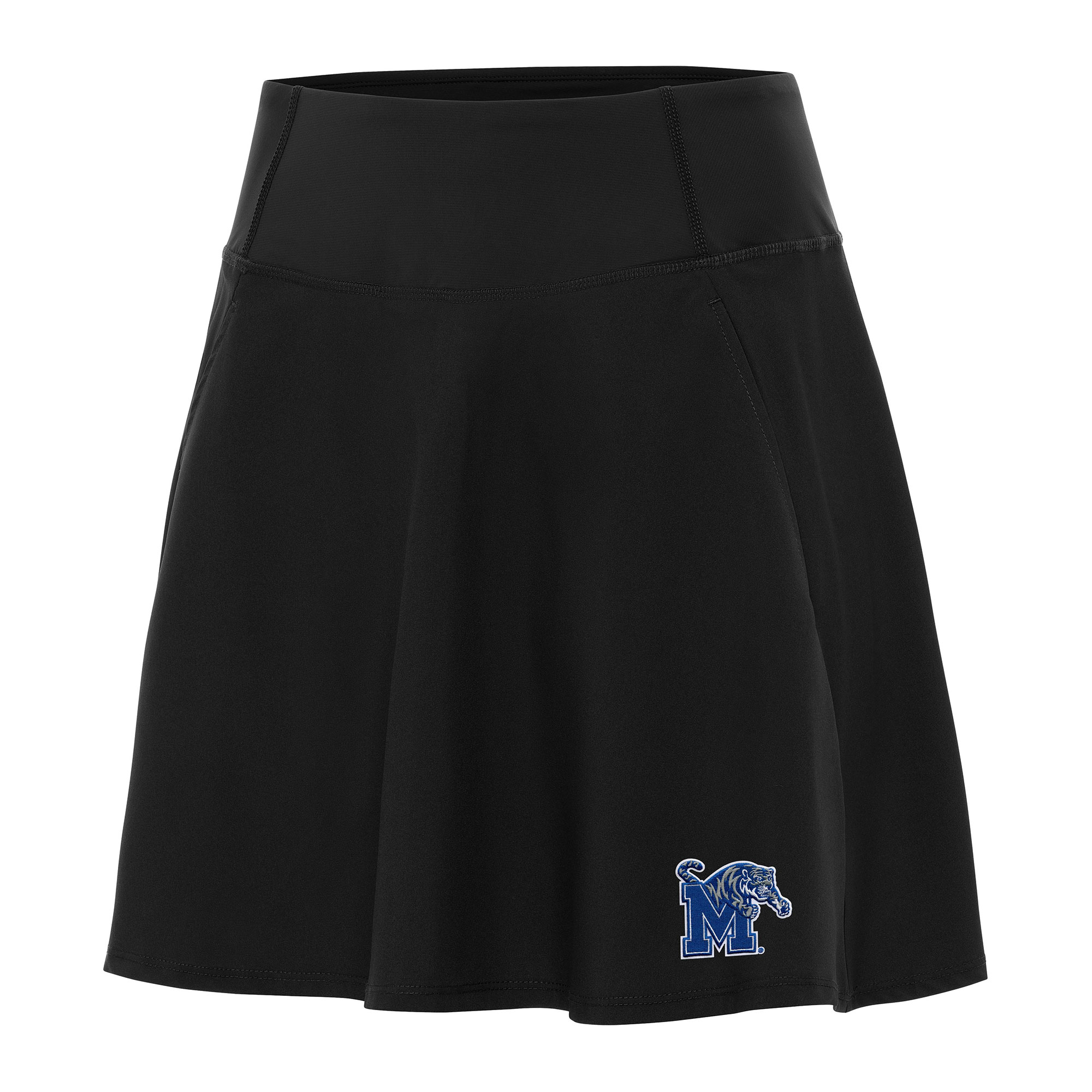 Women's Antigua Black Memphis Tigers Chip Skort