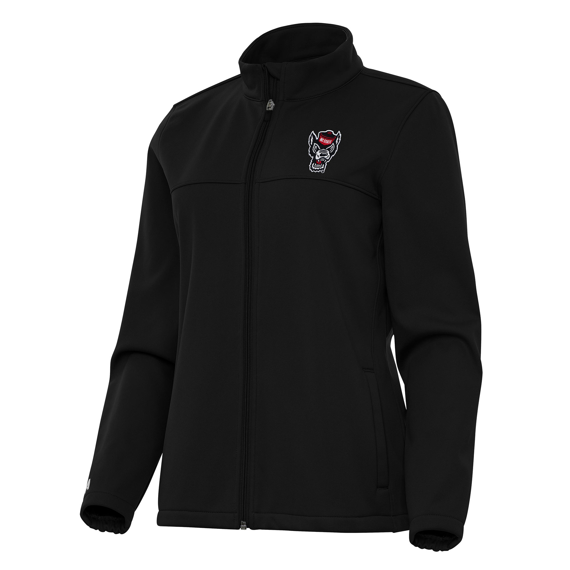 Women’s Antigua Black NC State Wolfpack Links 2 Full-Zip Golf Jacket Women’s Antigua Black NC State Wolfpack Links 2 Full-Zip Golf Jacket