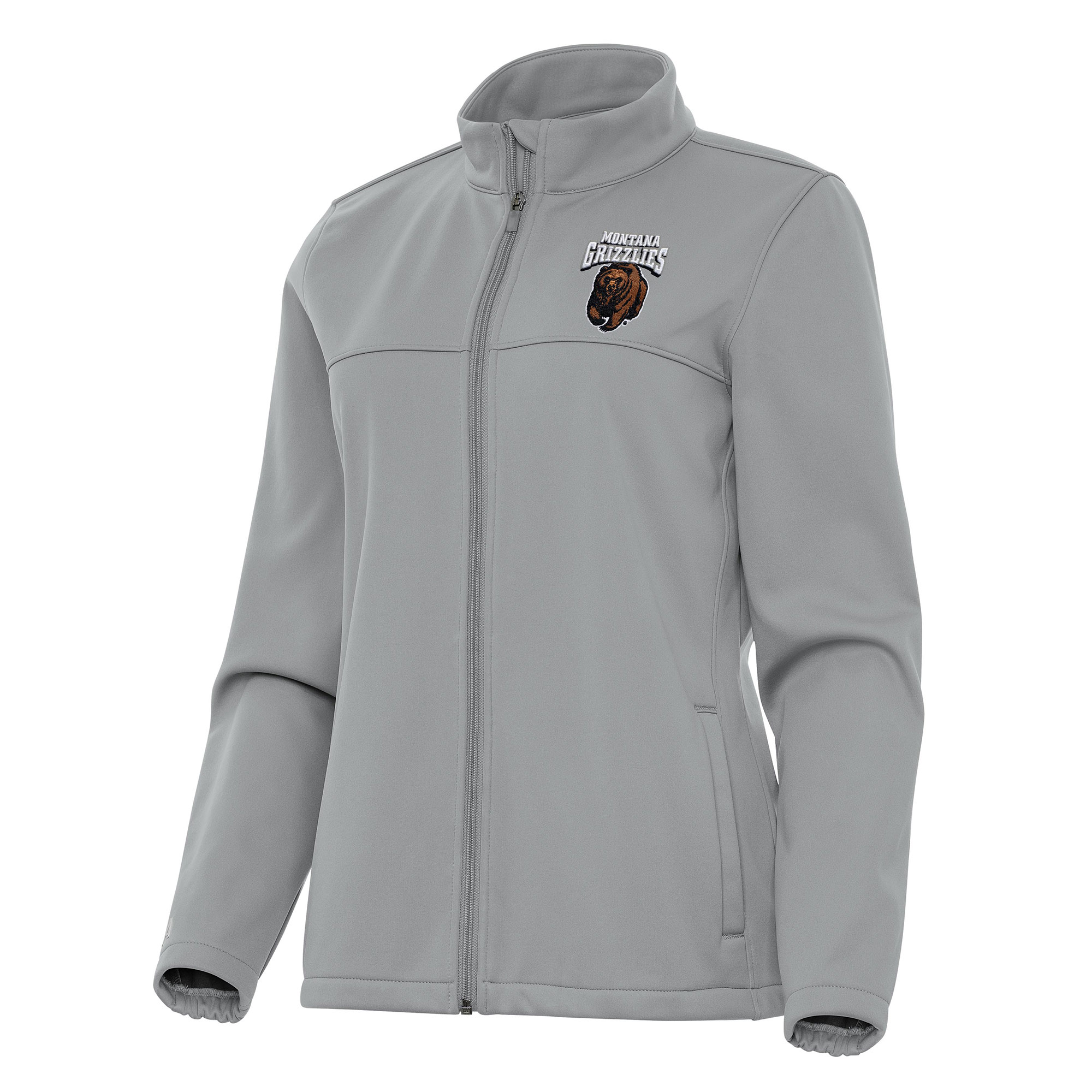 Women’s Antigua Black Montana Grizzlies Links 2 Full-Zip Golf Jacket Women’s Antigua Black Montana Grizzlies Links 2 Full-Zip Golf Jacket