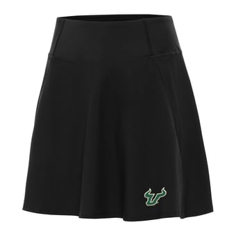 Women's Antigua Black South Florida Bulls Chip Skort