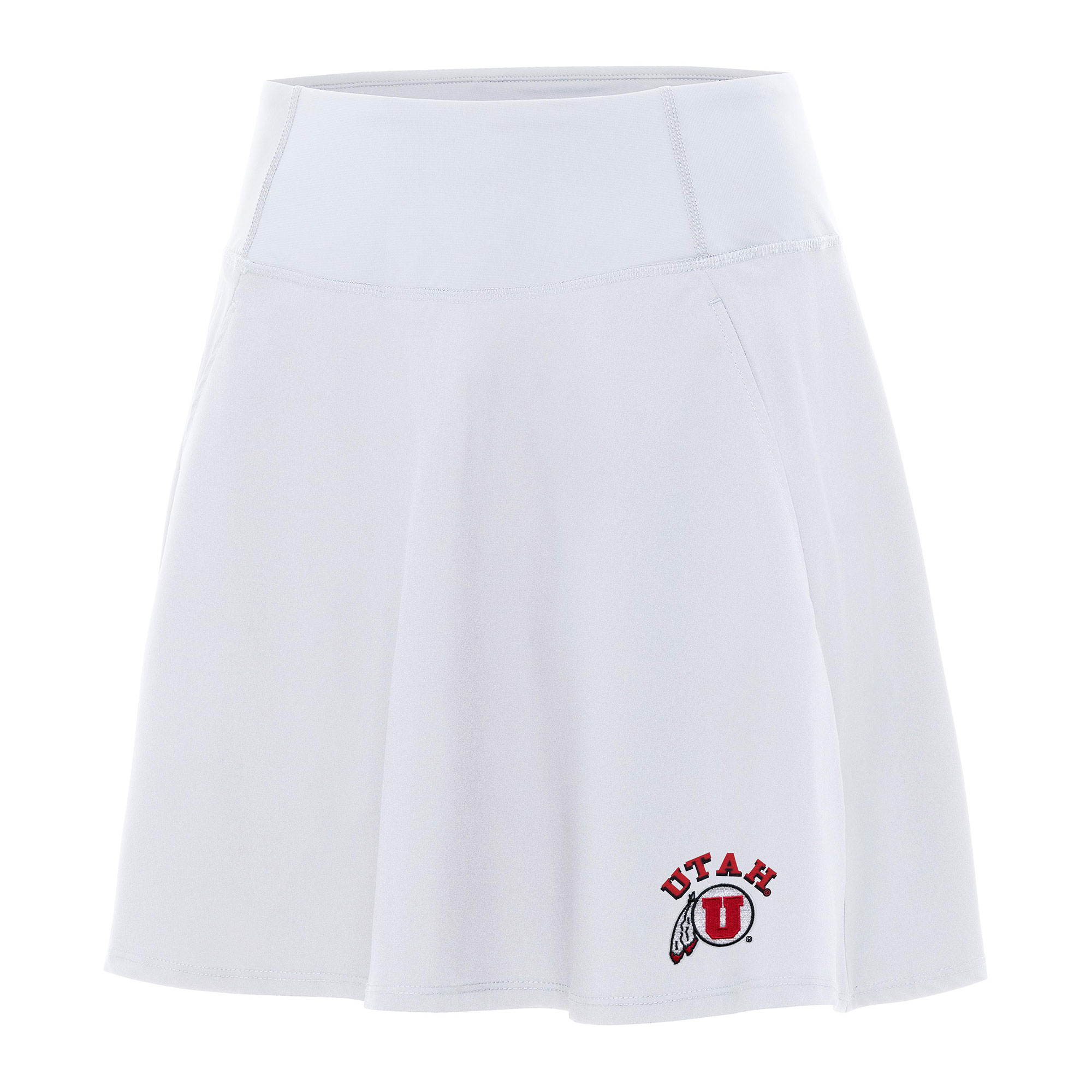 Women’s Antigua White Utah Utes Chip Skort Women’s Antigua White Utah Utes Chip Skort