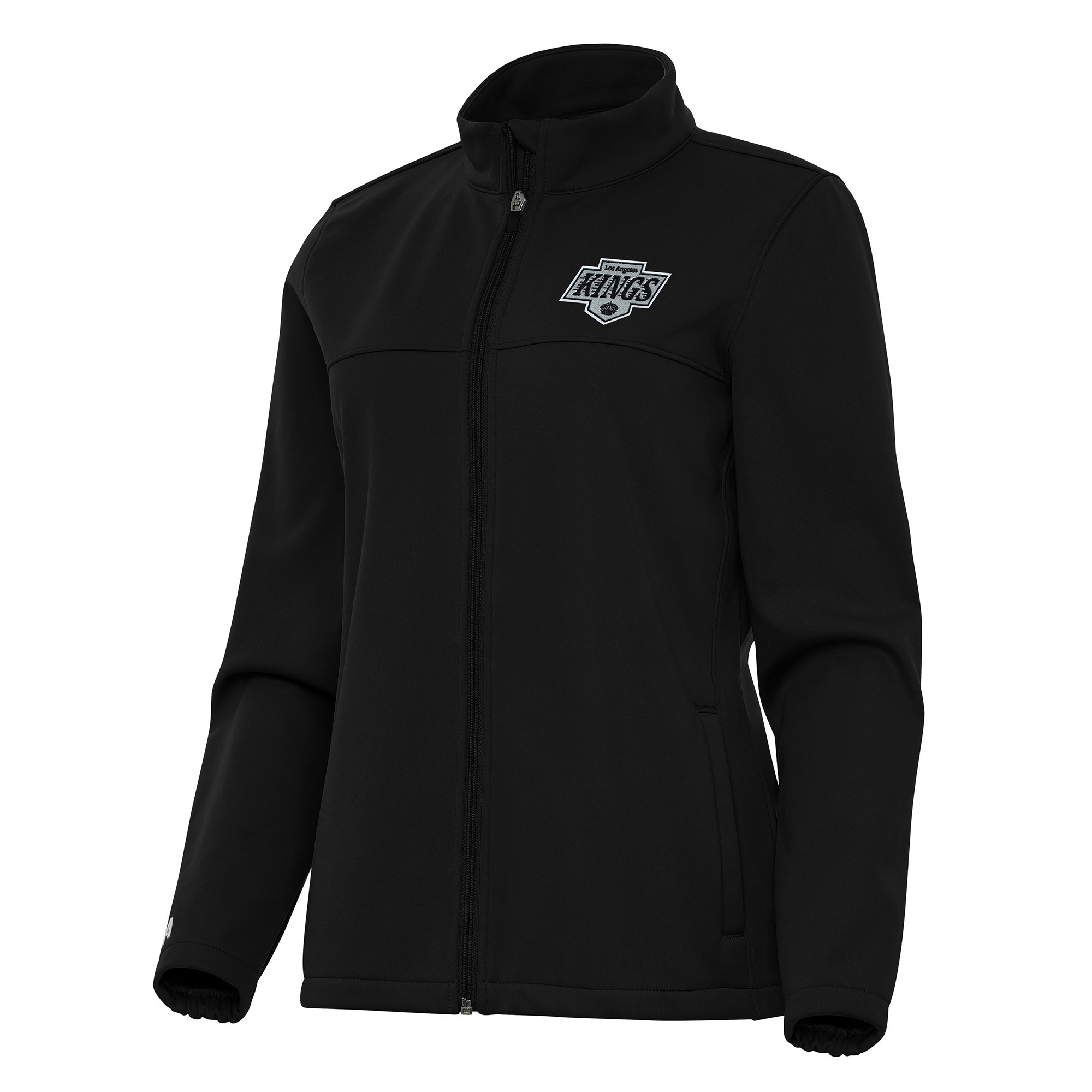 Women’s Antigua Black Los Angeles Kings Links 2 Full-Zip Golf Jacket Women’s Antigua Black Los Angeles Kings Links 2 Full-Zip Golf Jacket