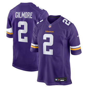 Men's Nike Stephon Gilmore Purple Minnesota Vikings Game Jersey