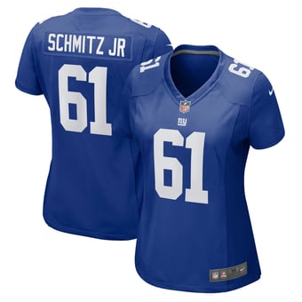 Women's Nike John Michael Schmitz Jr.  Royal New York Giants  Game Jersey