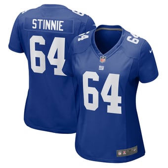 Women's Nike Aaron Stinnie  Royal New York Giants  Game Jersey