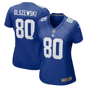 Women's Nike Gunner Olszewski  Royal New York Giants  Game Jersey