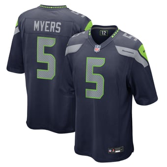 Men's Nike Jason Myers College Navy Seattle Seahawks Game Jersey