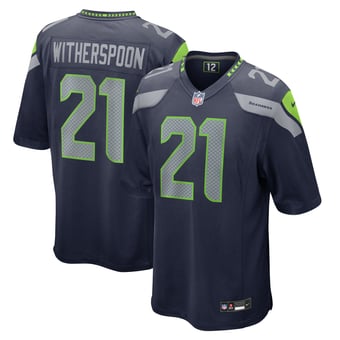 Men's Nike Devon Witherspoon College Navy Seattle Seahawks Game Jersey