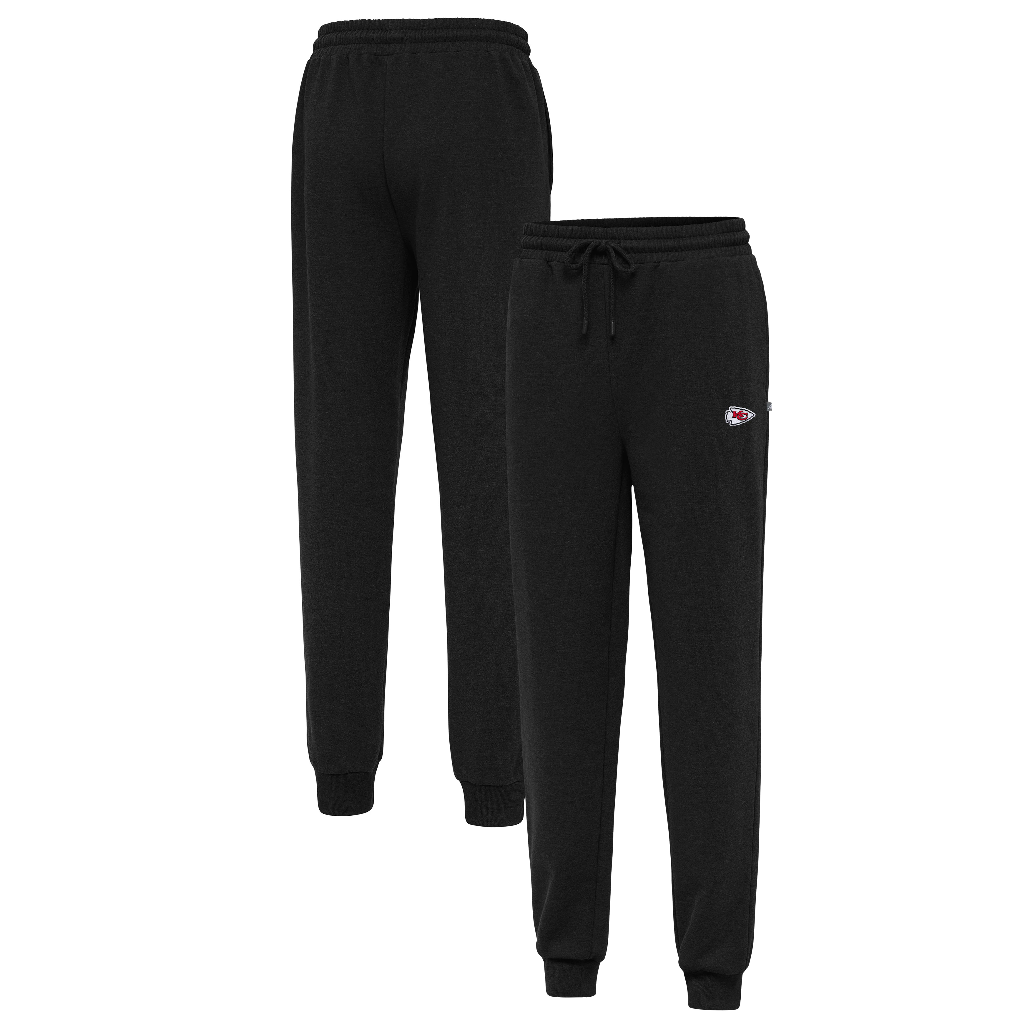 Men's Antigua Black Kansas City Chiefs Idol Jogger Pants