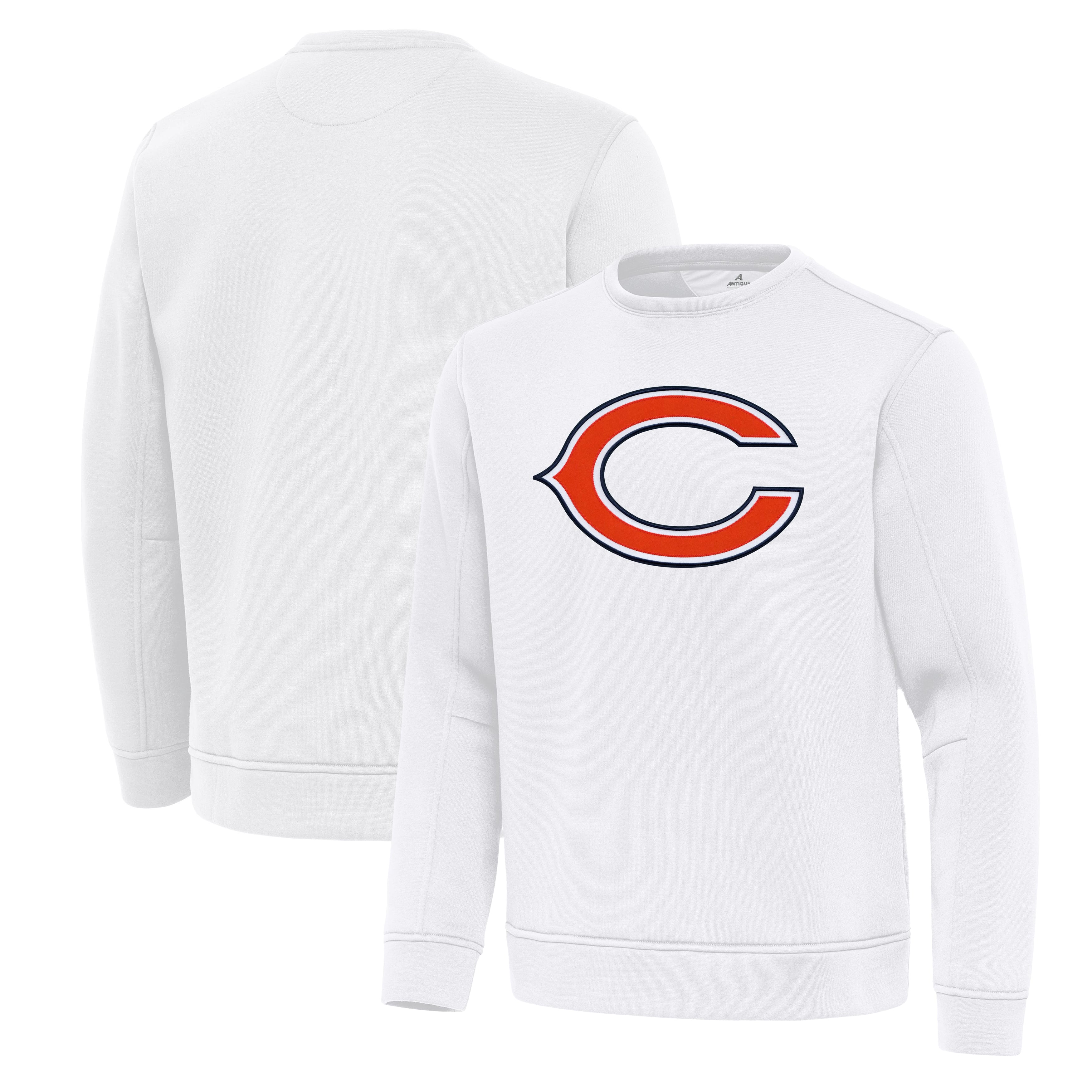 Men’s Antigua White Chicago Bears Relevant Lightweight Pullover Sweatshirt Men’s Antigua White Chicago Bears Relevant Lightweight Pullover Sweatshirt