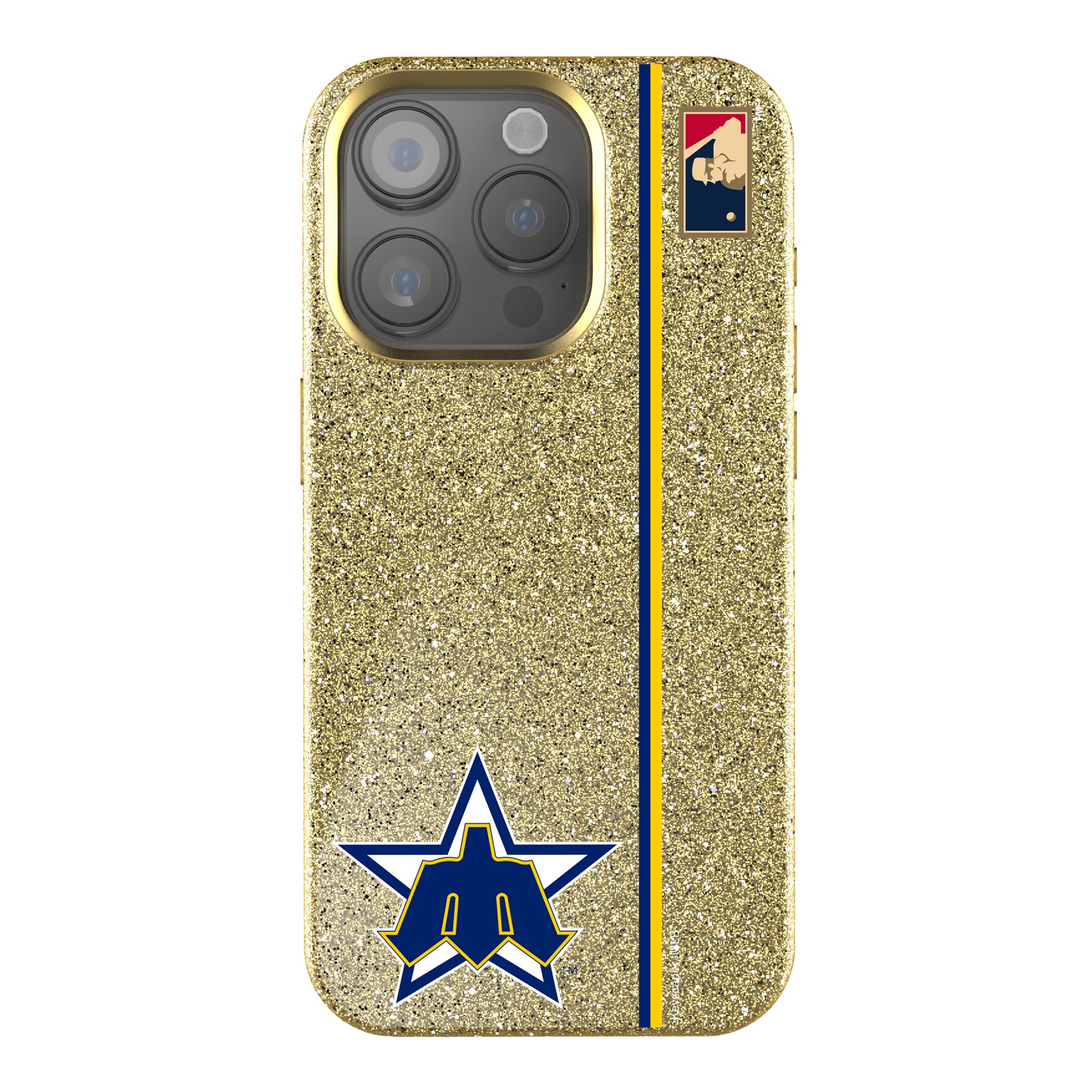 Keyscaper Gold Seattle Mariners iPhone Bling Case
