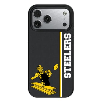 Keyscaper Pittsburgh Steelers Throwback Logo iPhone Magnetic Bump Case