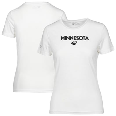 Women's Levelwear  White Minnesota Wild Maddox City Capsule T-Shirt