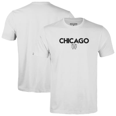 Men's Levelwear  White Chicago Blackhawks Richmond City Capsule T-Shirt